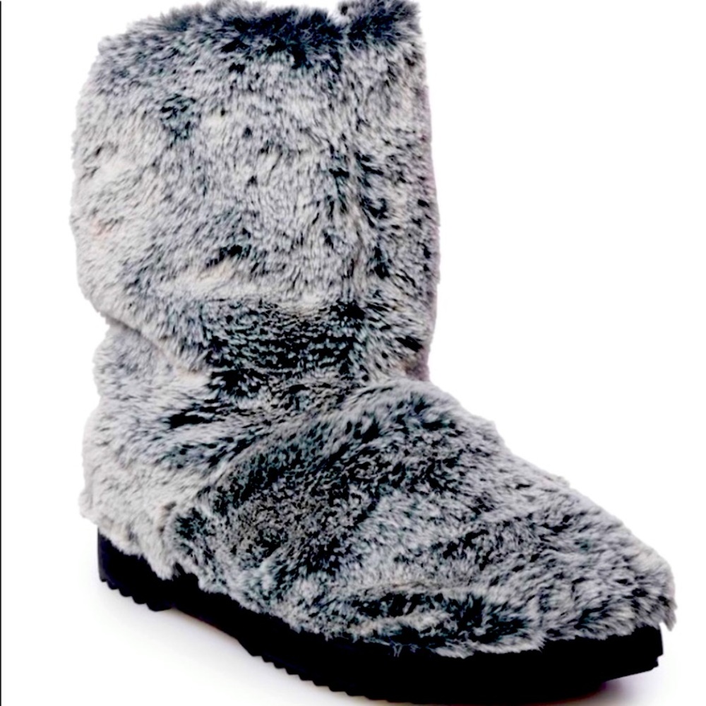 🆕Faux fur slouch bootie